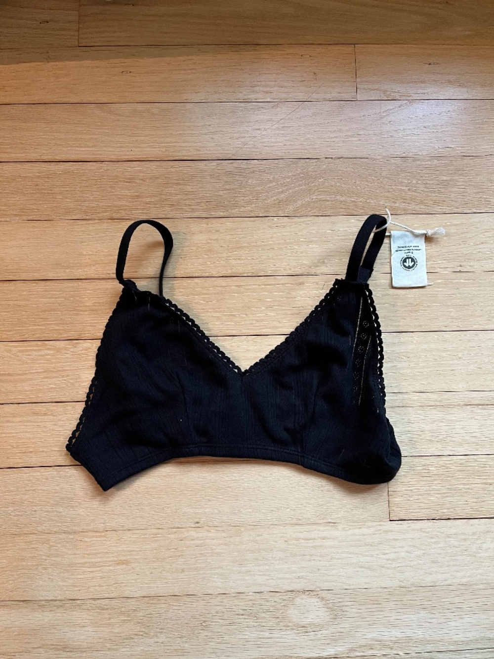Q for Quinn Pointelle Bra
